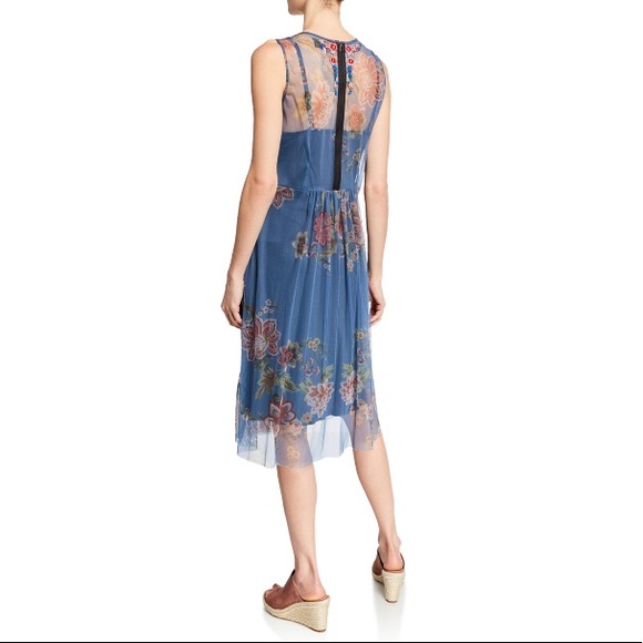 Johnny Was Classic Nylon Mesh Dress - Picture 2 of 2